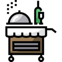 food and restaurant,tray,hotel,cart,service,room service,covered,services